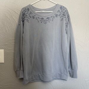 Women's American Eagle Embroidered Crewneck Sweatshirt, Large